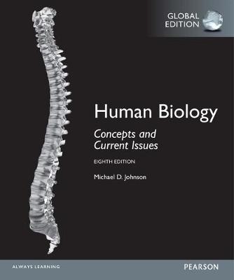 Book cover for Human Biology: Concepts and Current Issues, Global Edition -- Mastering Biology with Pearson eText