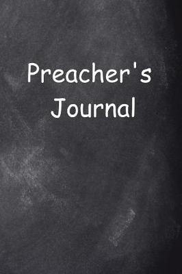 Cover of Preacher's Journal Chalkboard Design