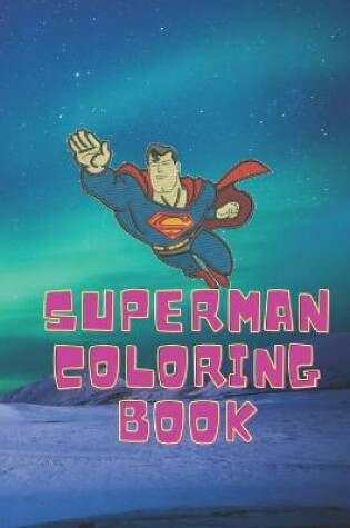 Cover of Superman Coloring Book