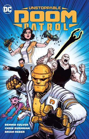 Book cover for Unstoppable Doom Patrol