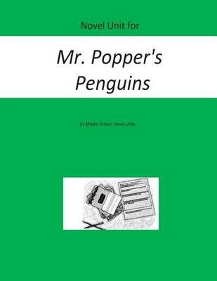 Book cover for Novel Unit for Mr. Popper's Penguins