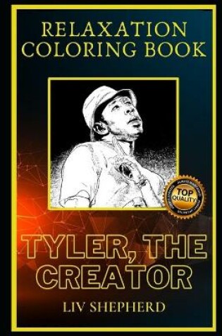 Cover of Tyler, the Creator Relaxation Coloring Book