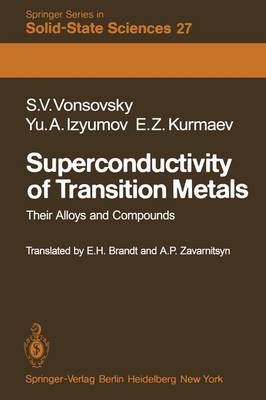 Cover of Superconductivity of Transition Metals