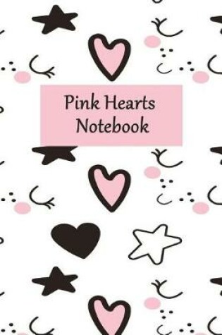 Cover of Pink Hearts Notebook