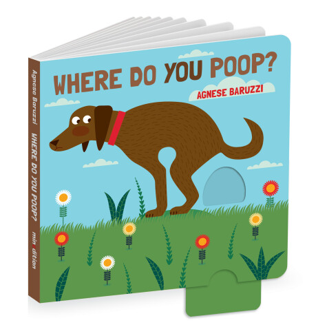 Book cover for Where Do You Poop? A potty training board book