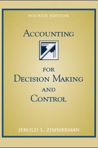 Cover of Accounting for Decision Making and Control