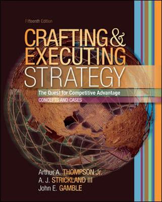 Book cover for Crafting and Executing Strategy with OLC access card