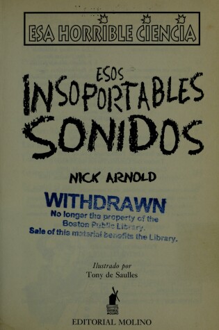 Cover of Esos Insoportables