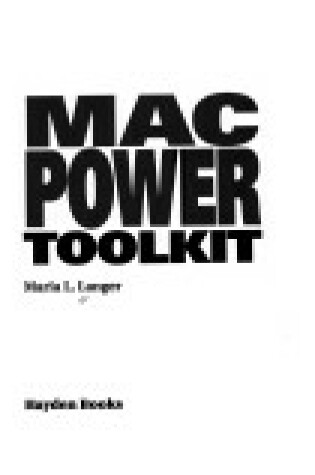 Cover of Cool Mac Utilities
