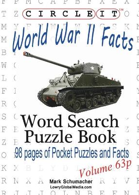 Book cover for Circle It, World War II Facts, Pocket Size, Word Search, Puzzle Book