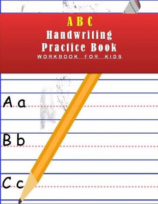 Book cover for ABC Handwriting Practice Book