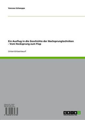 Book cover for Ein Ausflug in Die Geschichte Der Hochsprungtechniken