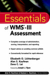Book cover for Essentials of WMS-III Assessment