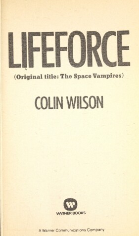 Book cover for Lifeforce