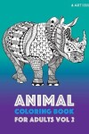 Book cover for Animal Coloring Book For Adults Vol 2