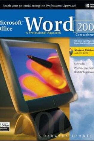 Cover of Microsoft Office Word 2003: A Professional Approach, Comprehensive Student Edition w/ CD-ROM