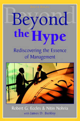 Book cover for Beyond the Hype