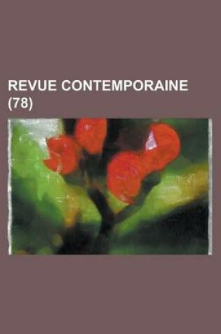 Cover of Revue Contemporaine (78)