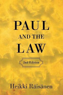 Book cover for Paul and the Law (2nd Edition)