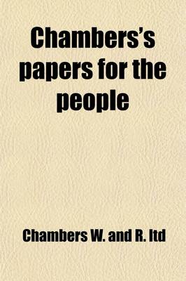 Book cover for Chambers's Papers for the People