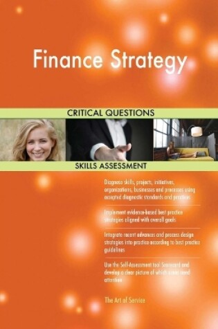 Cover of Finance Strategy Critical Questions Skills Assessment