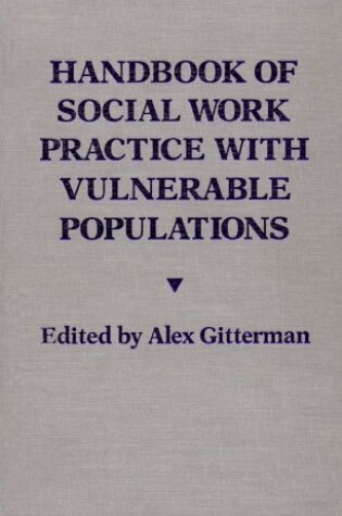 Cover of Handbook of Social Work