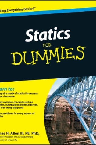 Cover of Statics For Dummies