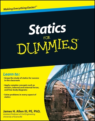 Book cover for Statics For Dummies