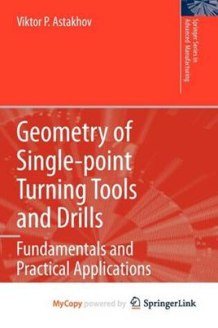 Cover of Geometry of Single-Point Turning Tools and Drills