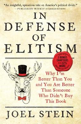 Cover of In Defense of Elitism