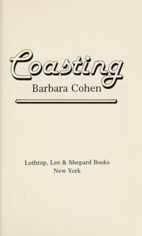 Book cover for Coasting