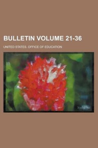 Cover of Bulletin Volume 21-36