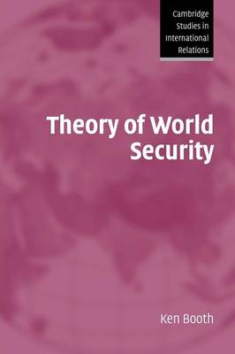 Book cover for Theory of World Security