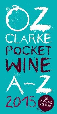 Book cover for Oz Clarke Pocket Wine Book 2015