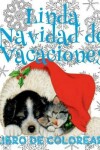 Book cover for &#9996; Linda Navidad de Vacaciones Libro de Colorear &#9996; Colorear Niños 3 Años &#9996; Libro de Colorear Niños