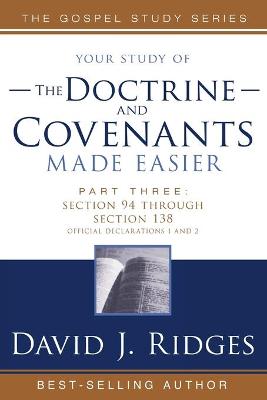 Book cover for Doctrine & Covenants Made Easier - Parts 3