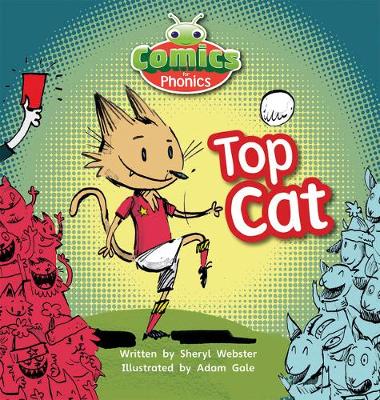 Book cover for T323A Comics for Phonics Top Cat Pink B Set 4