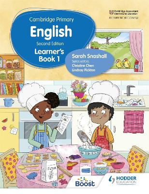 Book cover for Cambridge Primary English Learner's Book 1 Second Edition
