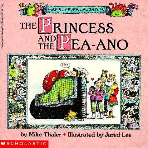 Book cover for The Princess and the Pea-Ano