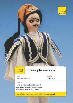 Cover of Teach Yourself Greek Phrasebook