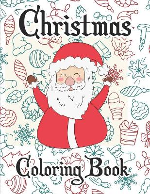 Book cover for Christmas Coloring Book