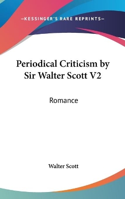 Book cover for Periodical Criticism by Sir Walter Scott V2