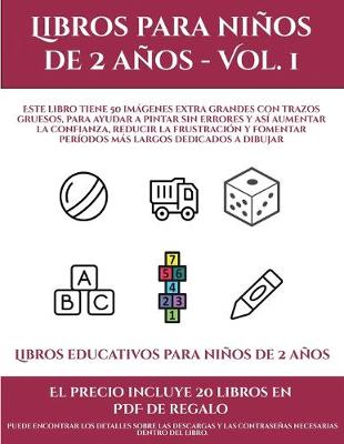 Book cover for Libros educativos para niños de 2 años (Libros para niños de 2 años - Vol. 1)