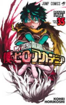 Book cover for My Hero Academia 35