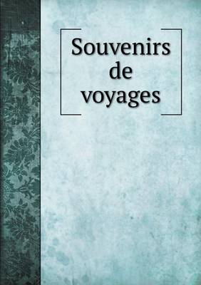 Book cover for Souvenirs de voyages