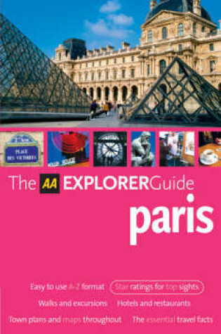Cover of AA Explorer Paris