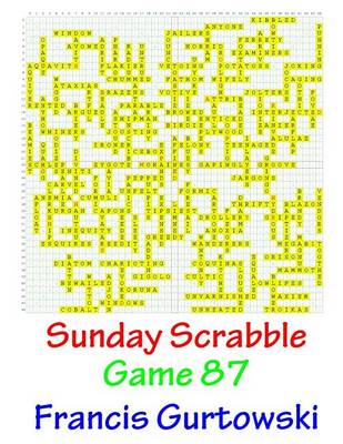 Book cover for Sunday Scrabble Game 87