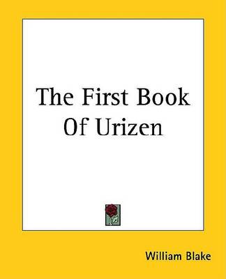 Book cover for The First Book of Urizen