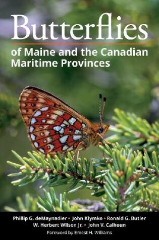 Cover of Butterflies of Maine and the Canadian Maritime Provinces