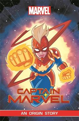 Book cover for Captain Marvel: An Origin Story (Marvel Origins)
